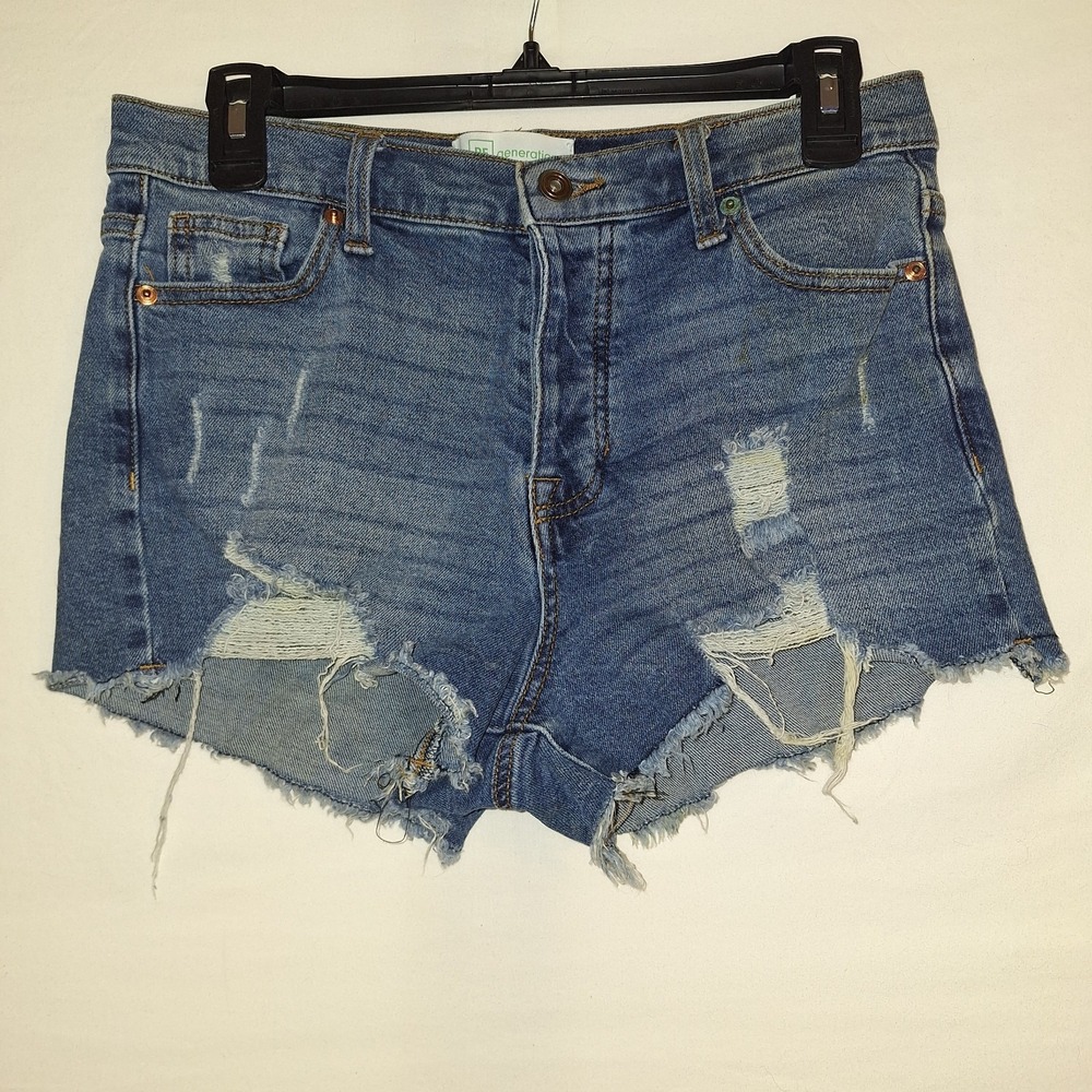 Re Generation by Celebrity Pink Distressed Denim Shorts‎ Beach Babe 9/29 Juniors
